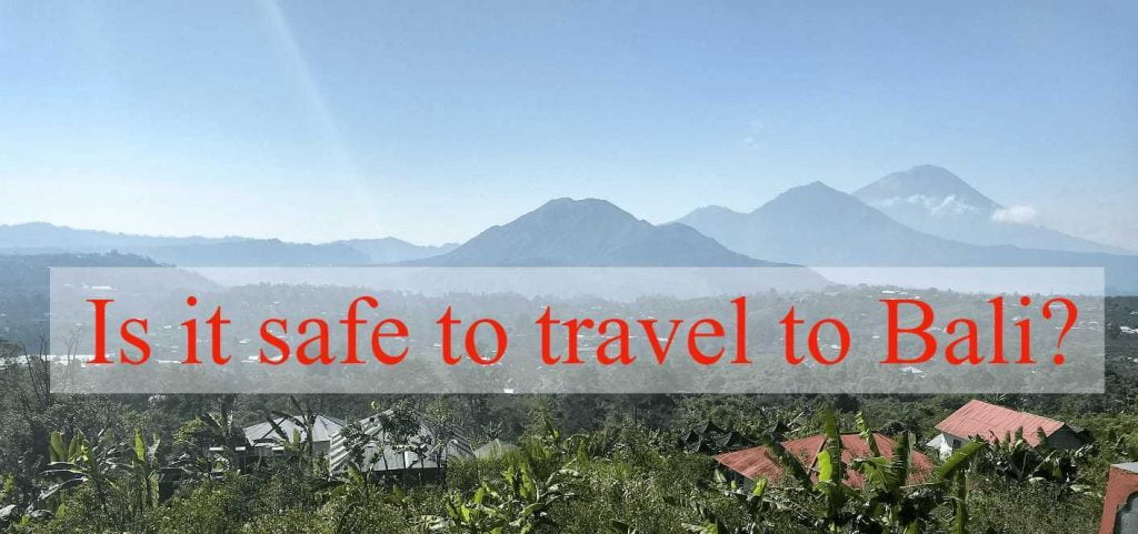 safe travel bali